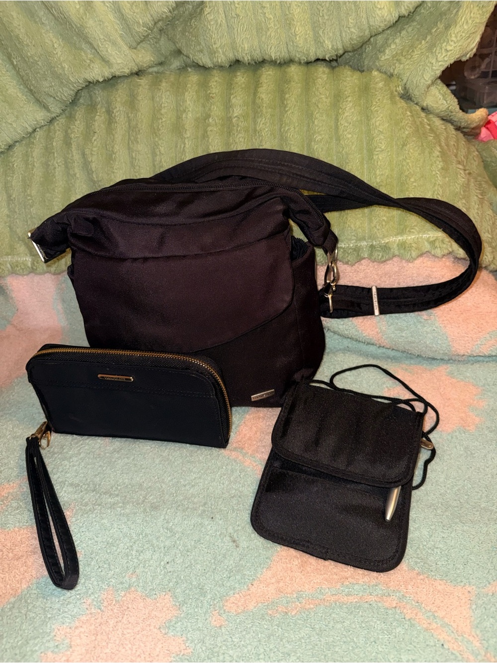 Travelon Crossbody Bag Set - 3 Pieces